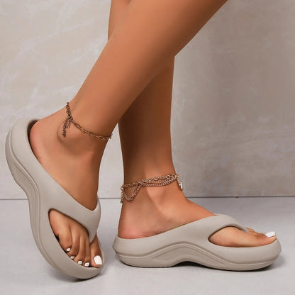 Free Lightweight slide sandals with supportive design for women | Ruelle