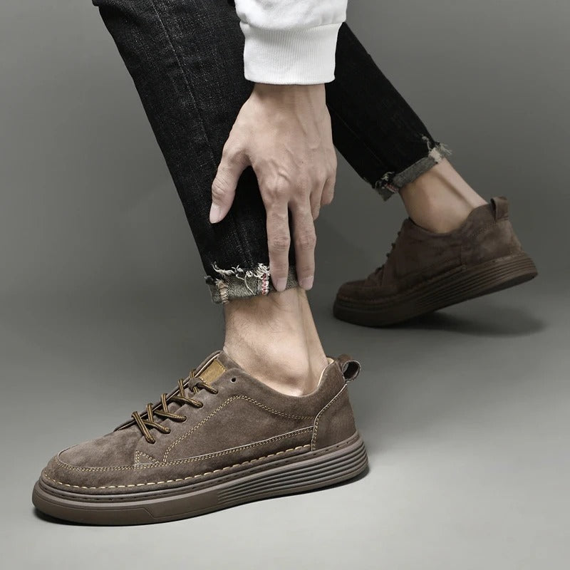 Classic genuine leather everyday shoes for men | Navarro -16