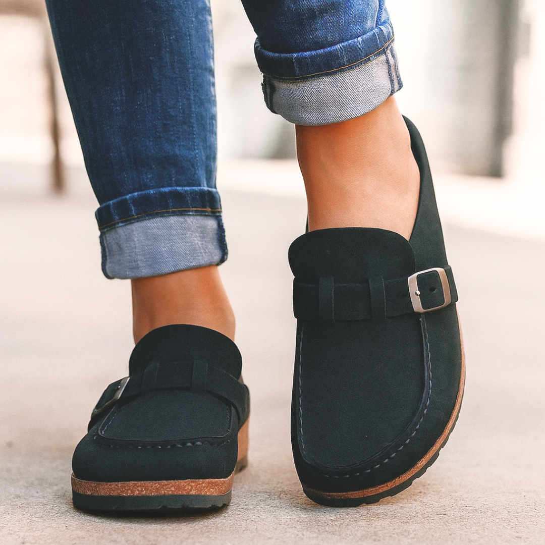 Supportive comfort footbed everyday shoes for women | Brisa -3