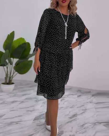 Elegant relaxed winter dress for women | Auterelle -8