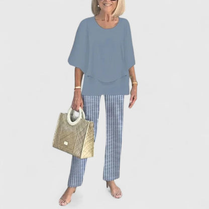 Elegant tailored two-piece set for women | Martha -3