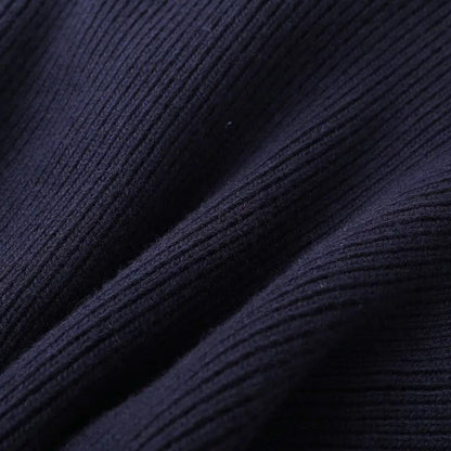 Cabled Knit cardigan with contrast trim for women | Selene