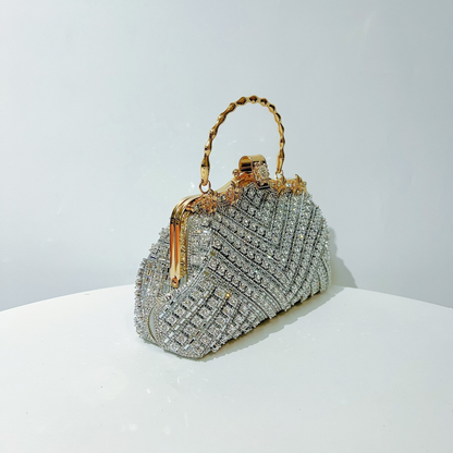 Luxurious structured vellum finish shoulder bag for women | Noble Vellum -4