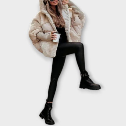 Elegant structured winter jacket for women | Ava -12