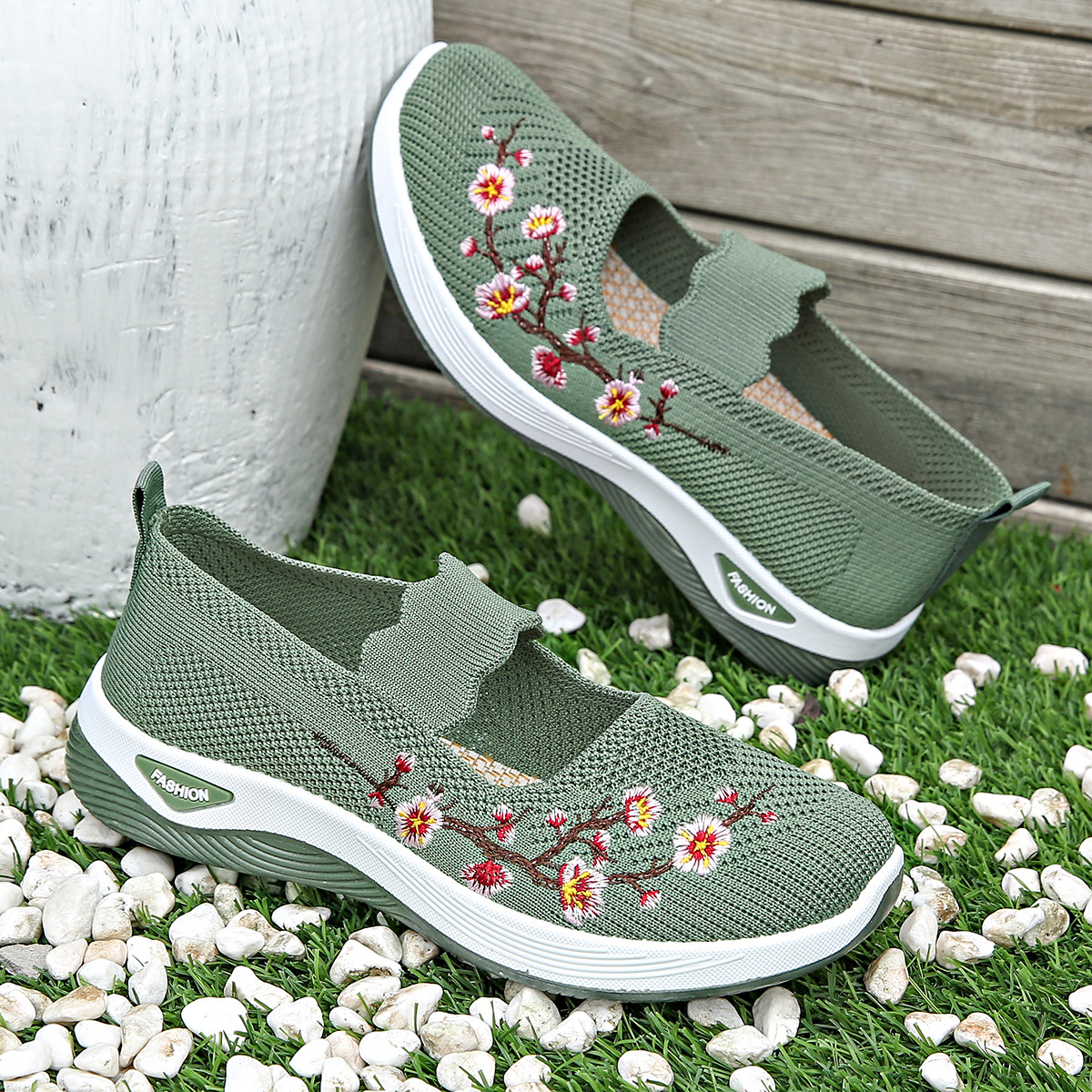 Elegant mesh pointed-toe ballet flats for women | Tilly -8
