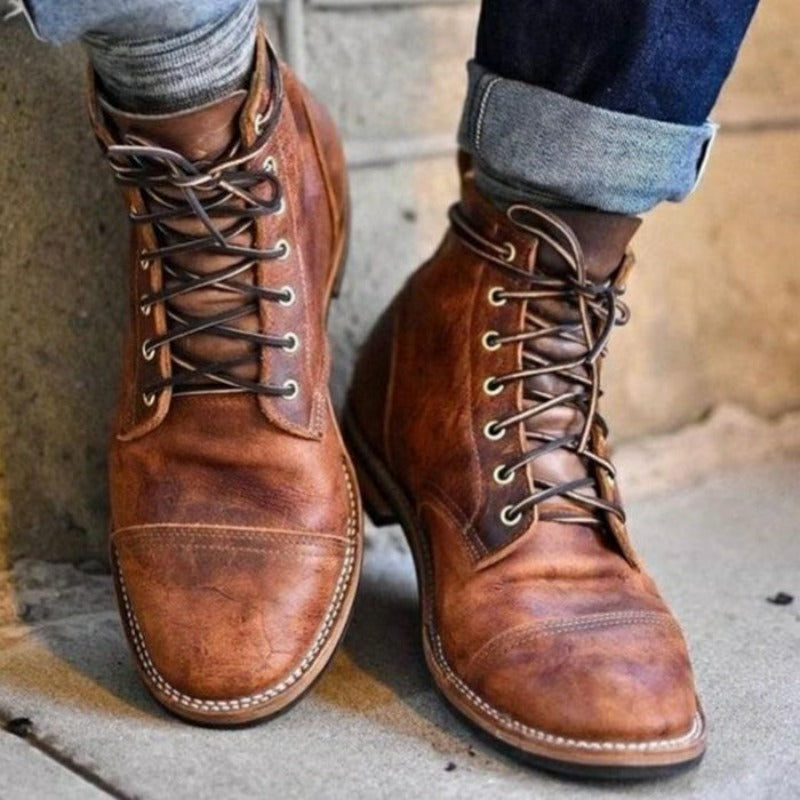Classic rugged durable everyday boots for men | Caleb -1