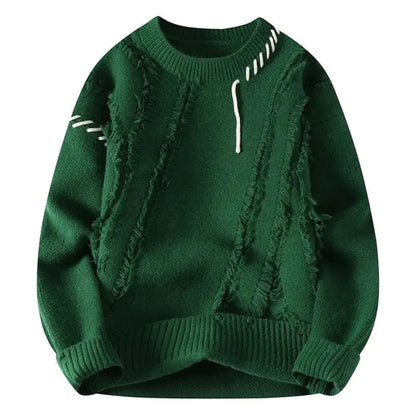 Classic artisan knit jumper for men | Apollo -2