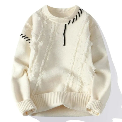Classic artisan knit jumper for men | Apollo -1