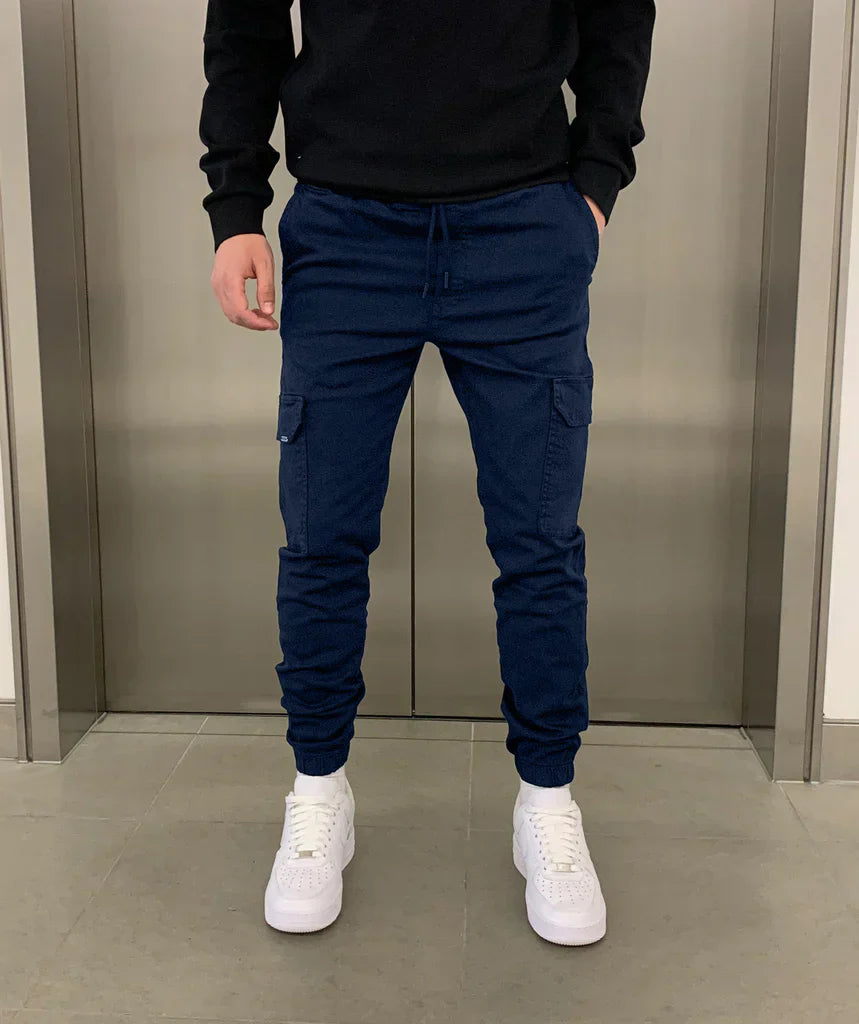 Relaxed cargo jogger trousers for men | Thomas -9
