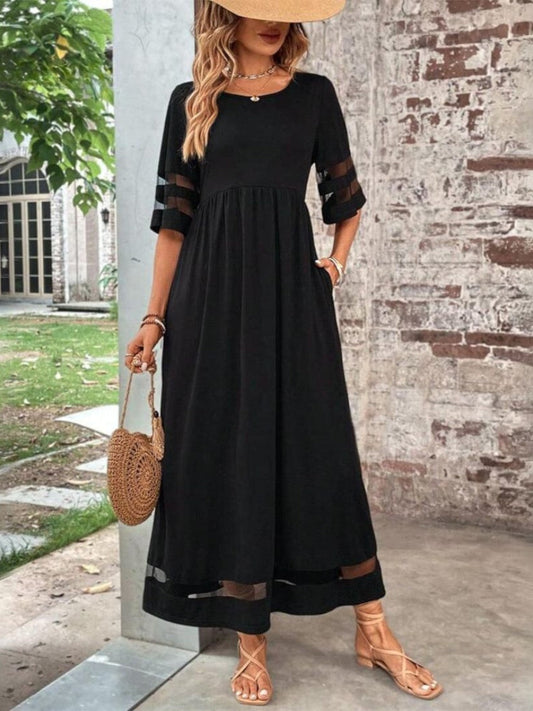 Padded Chic tummy flattering coverage dress for women | Esme