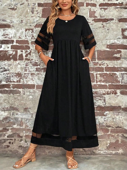 Padded Chic tummy flattering coverage dress for women | Esme