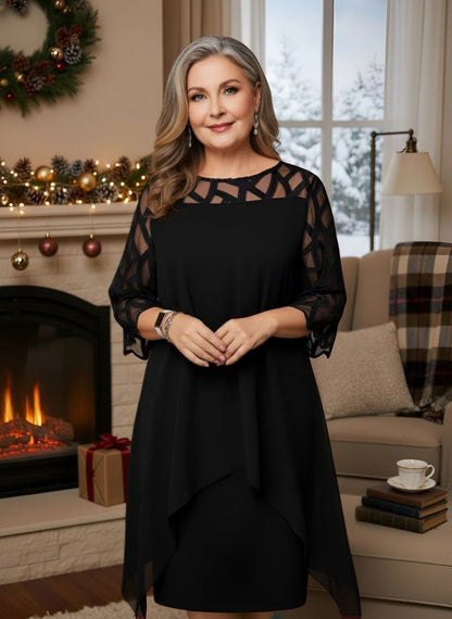 Contemporary Elegant lace dress for women | Josephine