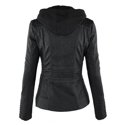 Durable elegant leather jacket for women | Sophie -9