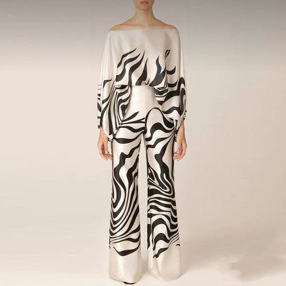 Chic summer relaxed two-piece set for women -6