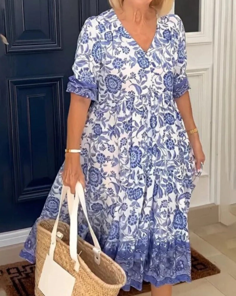 Striking Bohemian maxi dress for women | Radiance