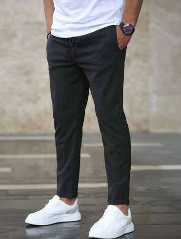Hemmed Premium tapered trousers for men | Premium