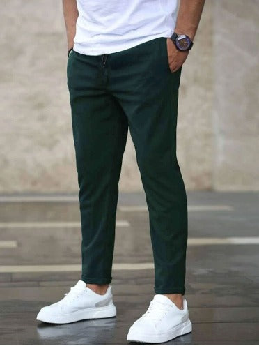 Hemmed Premium tapered trousers for men | Premium