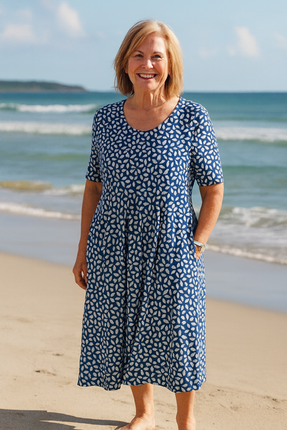 Serene Elegant flow dress for women | Ivryrose