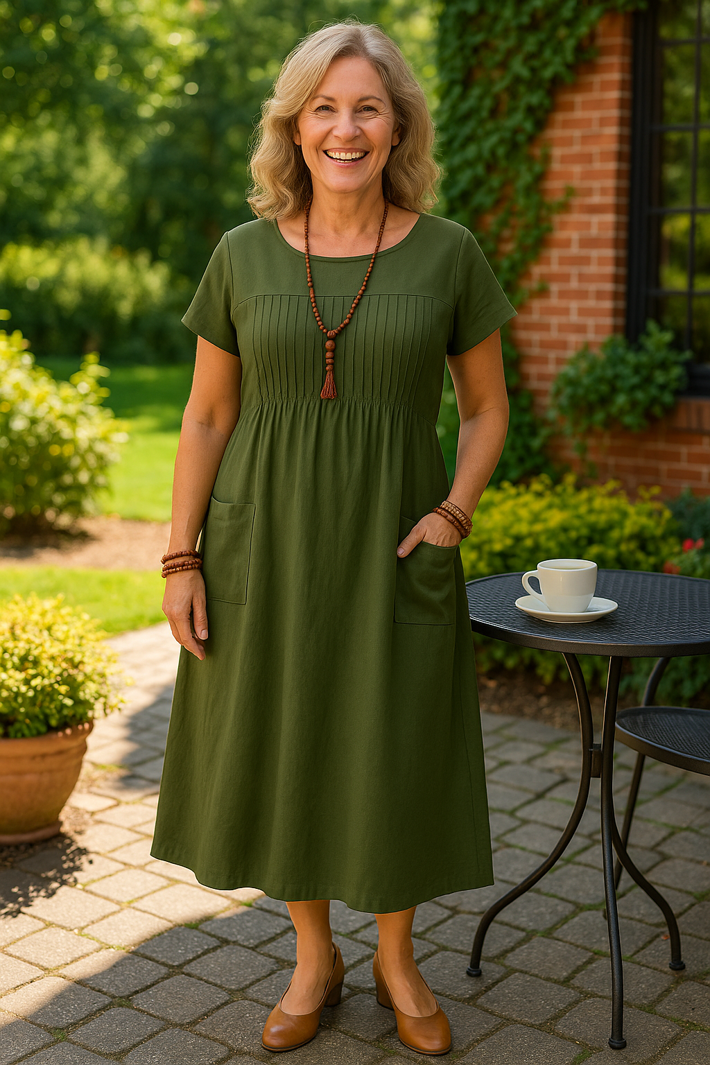 Airy Breezy A-line dress for women | Marianne