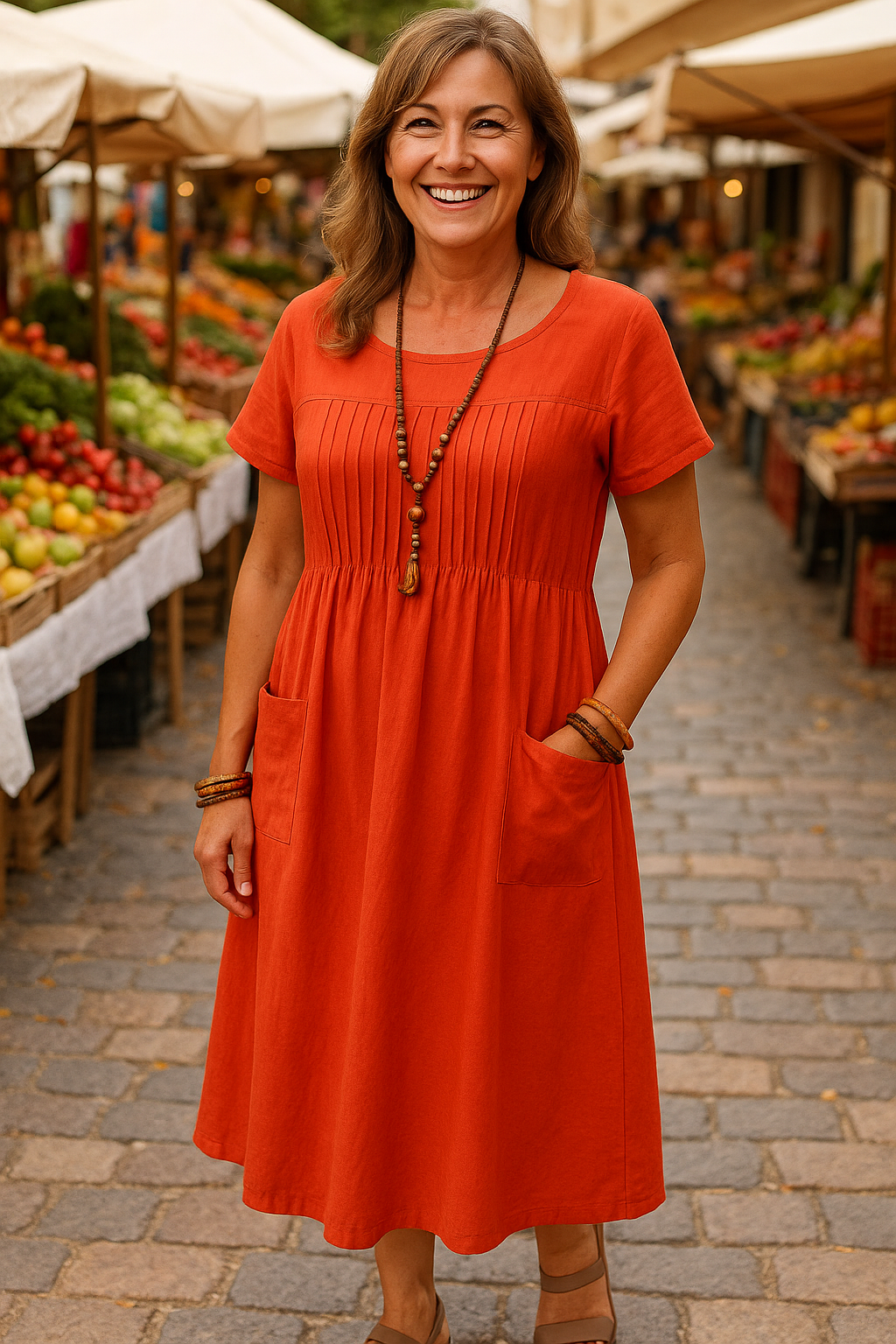 Airy Breezy A-line dress for women | Marianne
