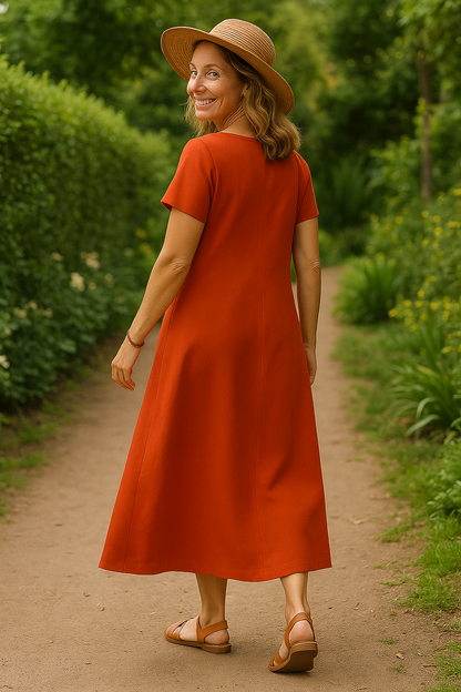 Airy Breezy A-line dress for women | Marianne