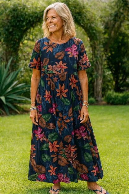 Breezy Floral maxi dress for women | Masie