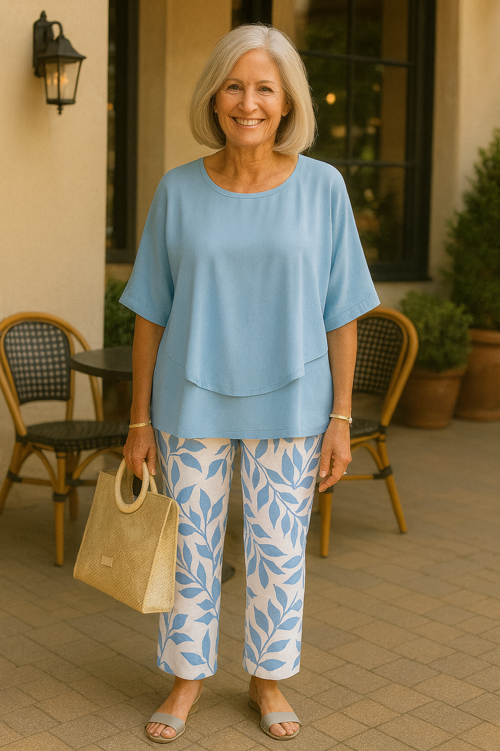 Twinned Elegant two-piece set for women | Rosalind