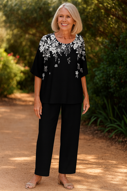 Twinned Elegant two-piece set for women | Rosalind