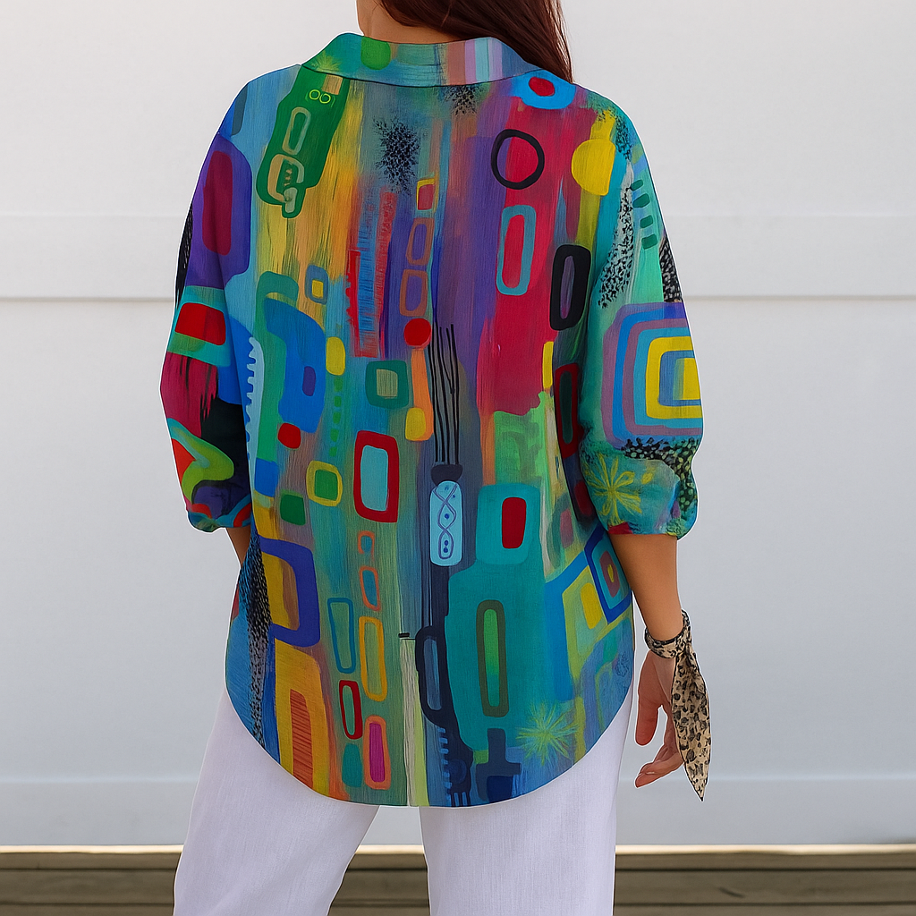 Tucked Chic elegant blouse for women | Cirella