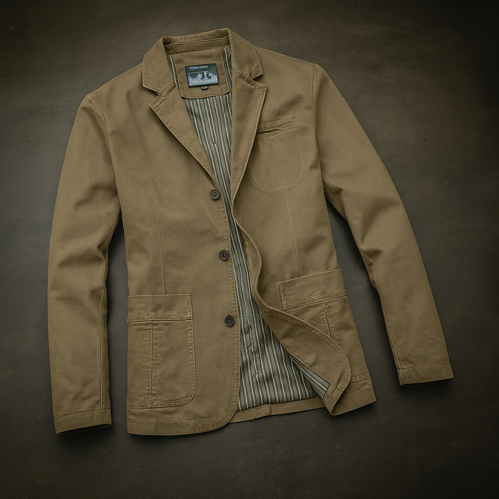 Artisan Cotton casual blazer for men | Harbor Ridge
