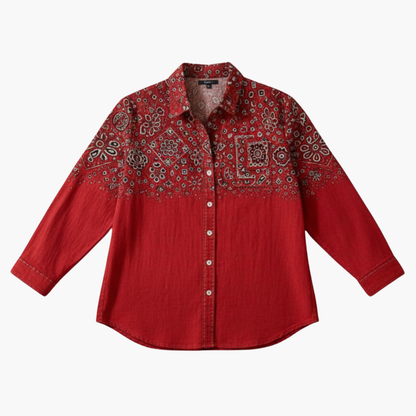 Classic button-down everyday shirt for women -1