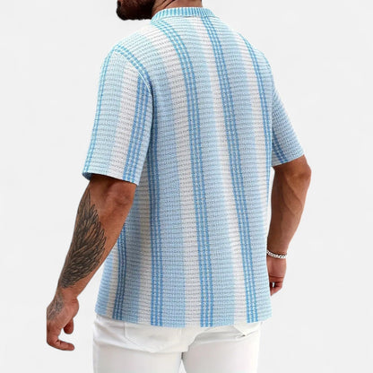 Festive Button-front shirt for warm days for men | Elias