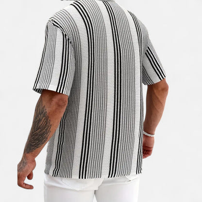 Festive Button-front shirt for warm days for men | Elias