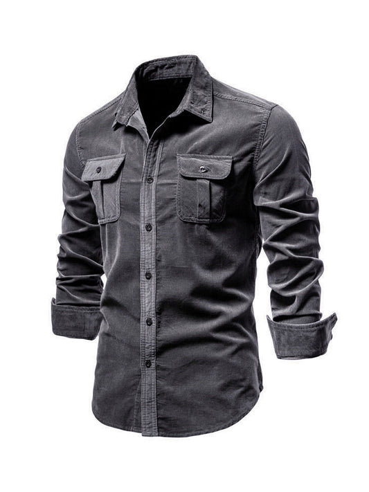 Weekend Straight-cut winter shirt for men | Rowan