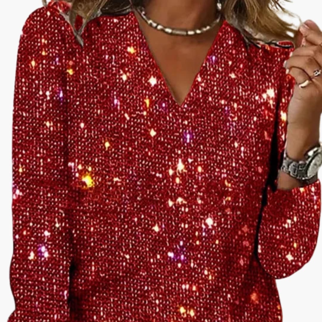 Soft textured v-neck cardigan for women -2