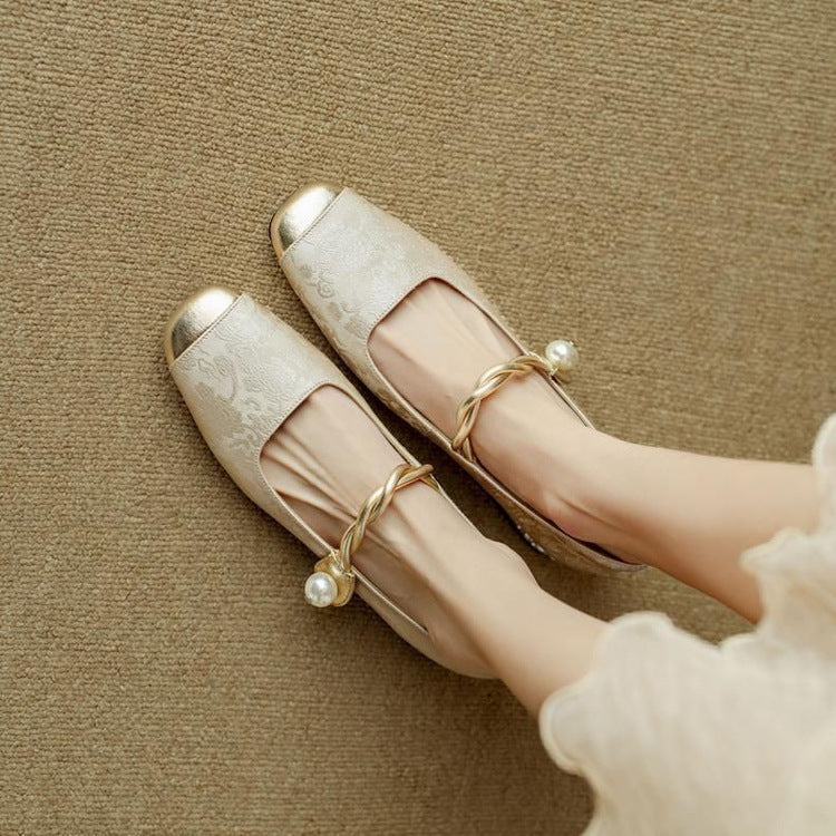 Classic everyday leather pumps for women | Naila -15