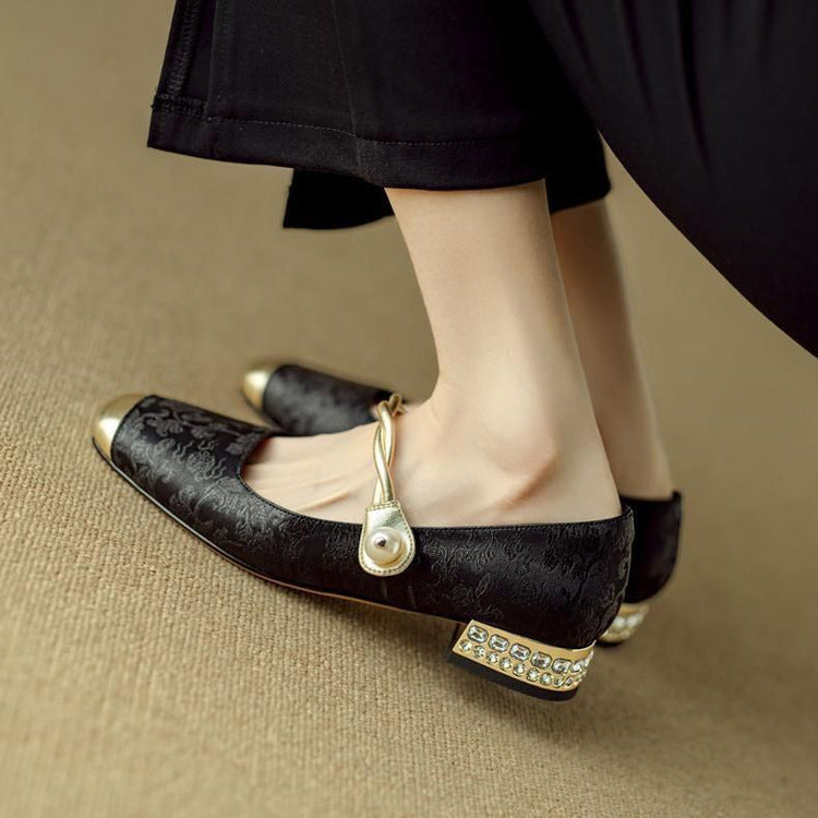 Classic everyday leather pumps for women | Naila -8