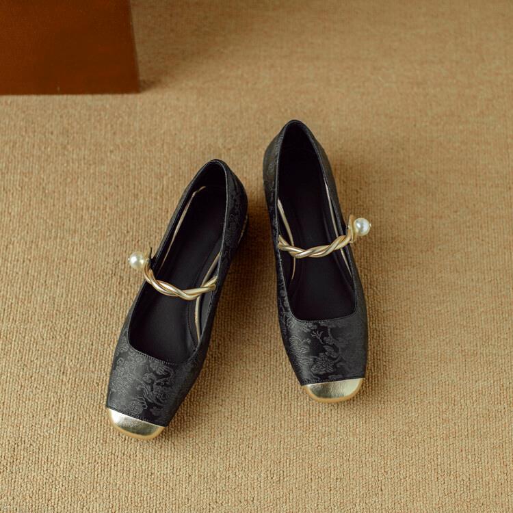 Classic everyday leather pumps for women | Naila -12