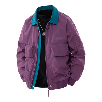Classic relaxed everyday bomber jacket for men | Colton -2