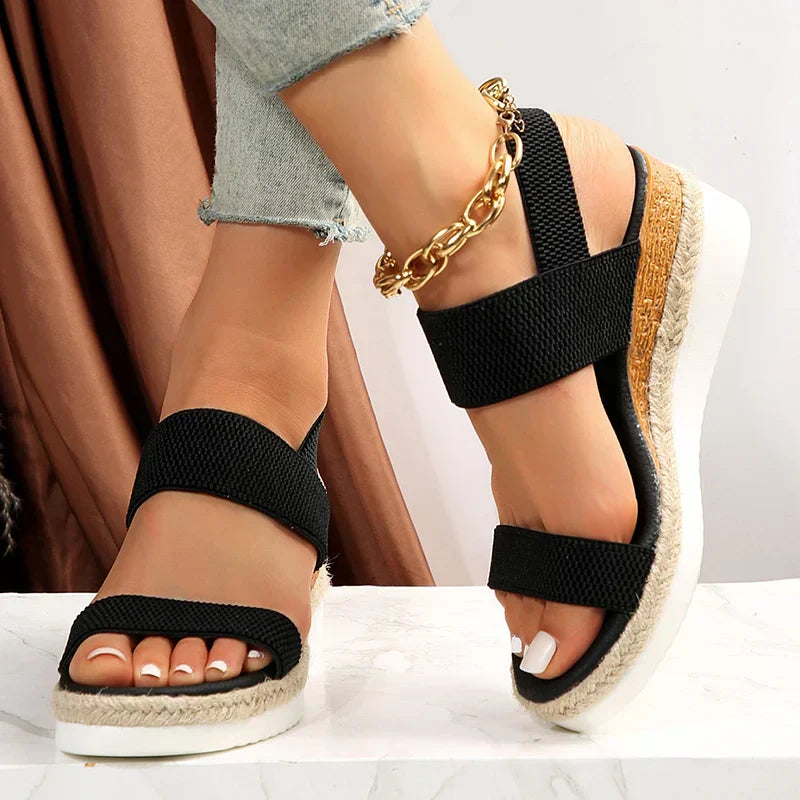 Comfortable orthopedic everyday strap sandals for women | Aria -6