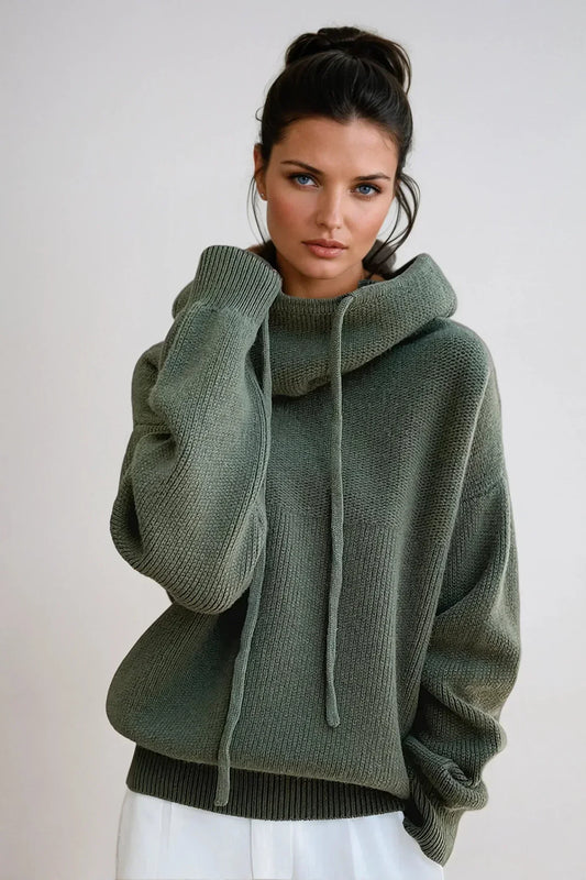 Elegant classic turtleneck jumper for women | Marielle -1