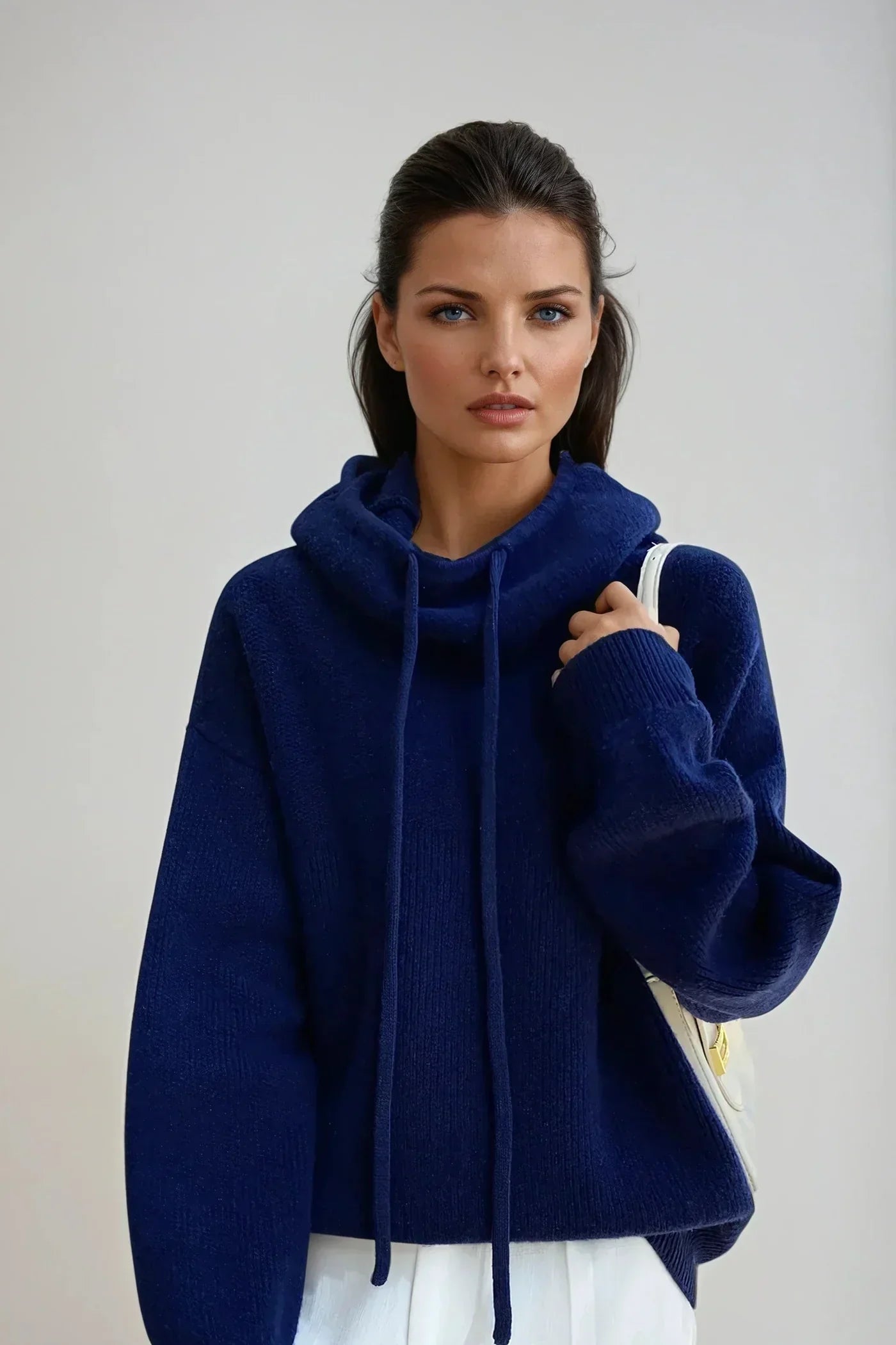 Elegant classic turtleneck jumper for women | Marielle -2