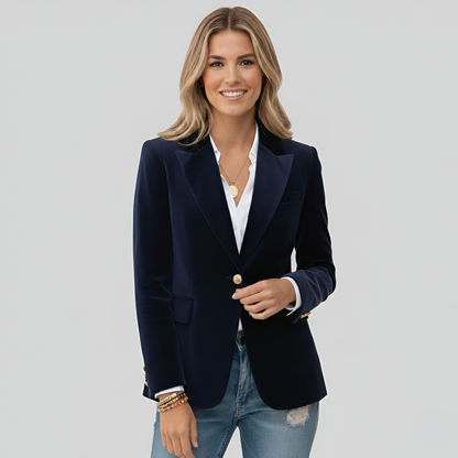 Original Elegant one-button blazer for women | Valerios