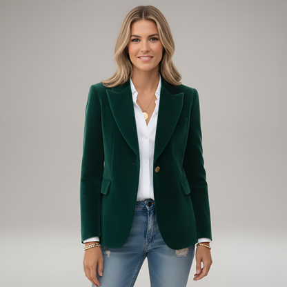 Original Elegant one-button blazer for women | Valerios
