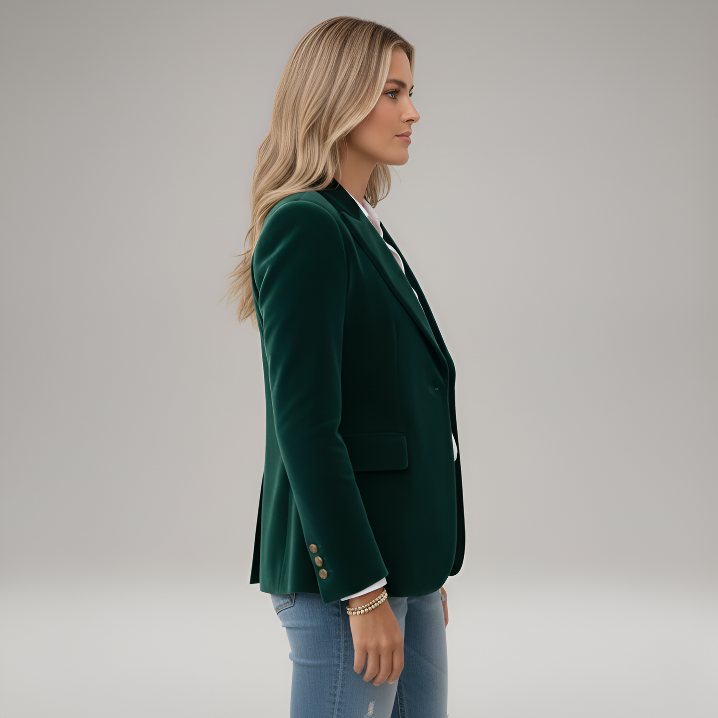 Original Elegant one-button blazer for women | Valerios