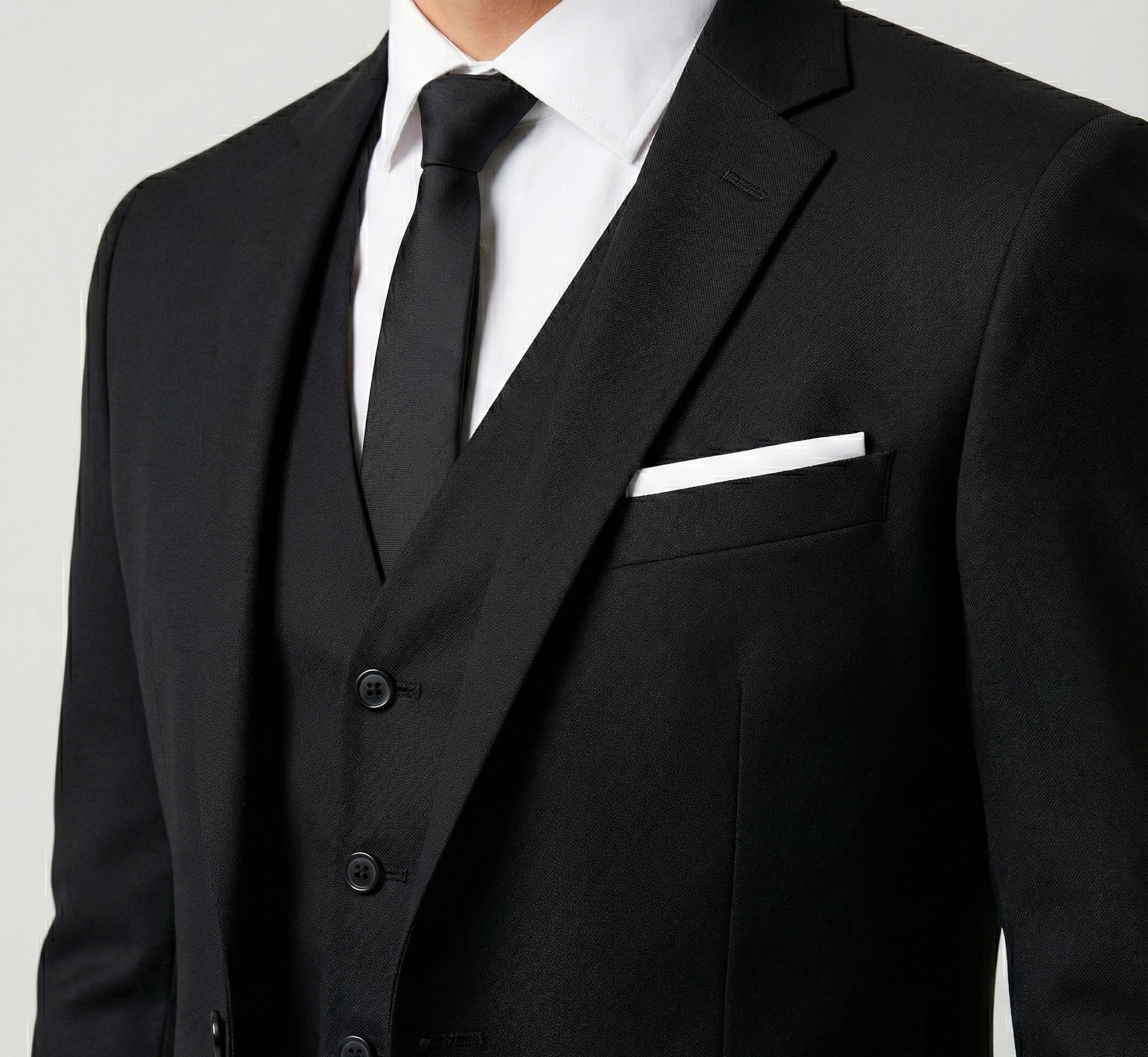 Designed Formal three-piece tailored suit for men | Assuli