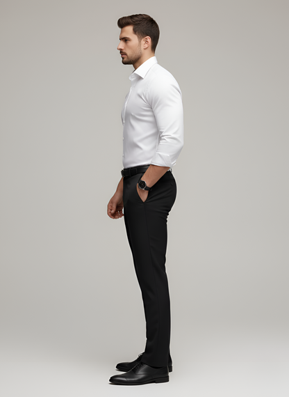 Dressy Wrinkle-free slim-fit button-up shirt for men | Adrian