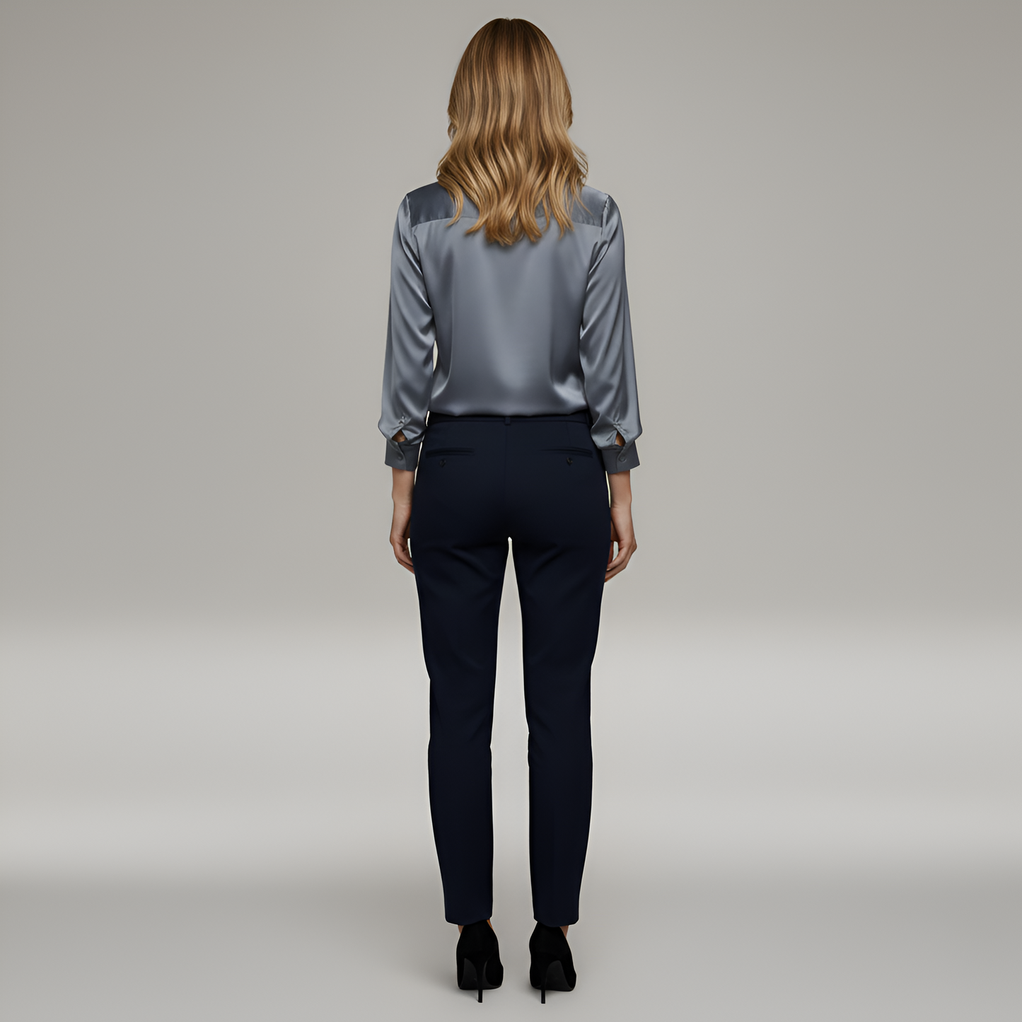 Longsleeve Elegant V-neck blouse for women | Valerios