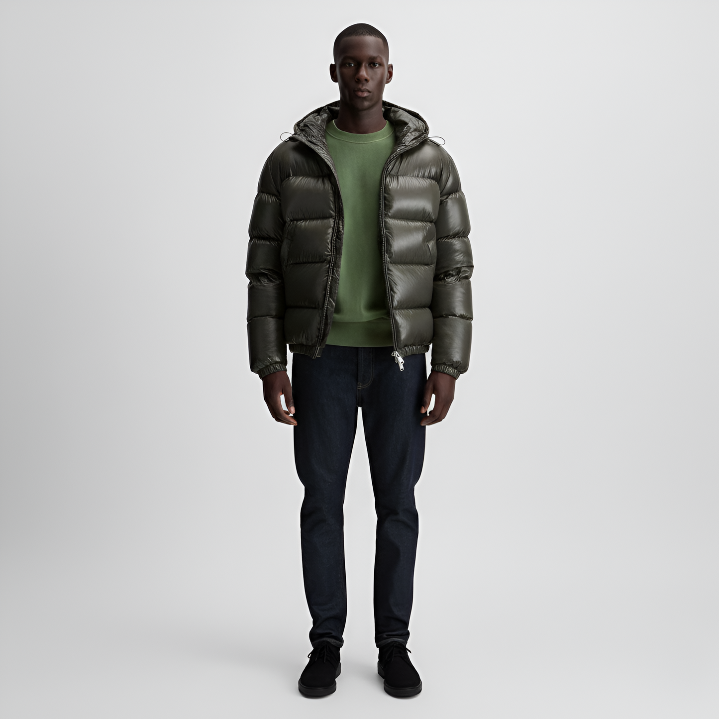 Urban Padded hooded jacket for men | Valerios