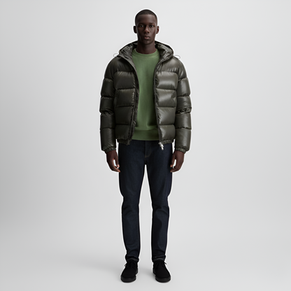 Urban Padded hooded jacket for men | Valerios
